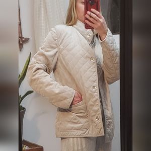 Reversible quilted jacket